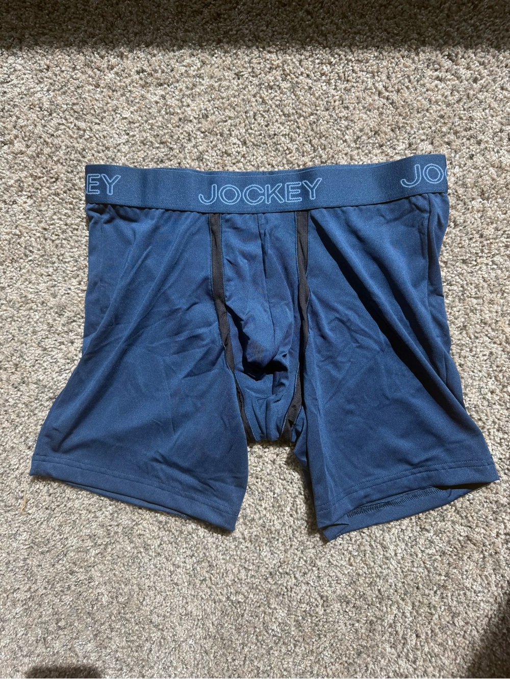 Navy Blue Jockey Boxer Briefs